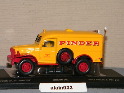 ODEON - Véhicule du crique Pinder – DODGE WC54 4x2 - 1/43 - ODE092