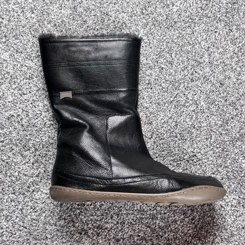 Camper Damen Peu Cami Lederstiefel Größe 37 schwarz - Bild 7 von 13