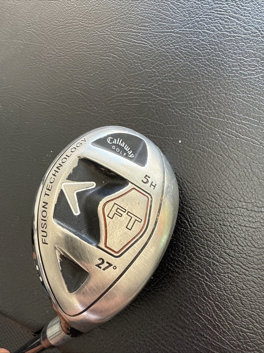 キャロウェイ FT/5H/27° フュージョンテクノロジー Callaway FT 5h Hybrid 27* w/ Graphite Fujikura Regular | eBay