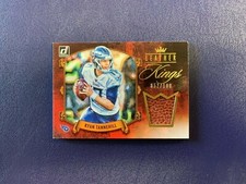 2020 DONRUSS #LK-RT RYAN TANNEHILL LEATHER KINGS FOOTBALL LOGO RELIC SP 52/180 