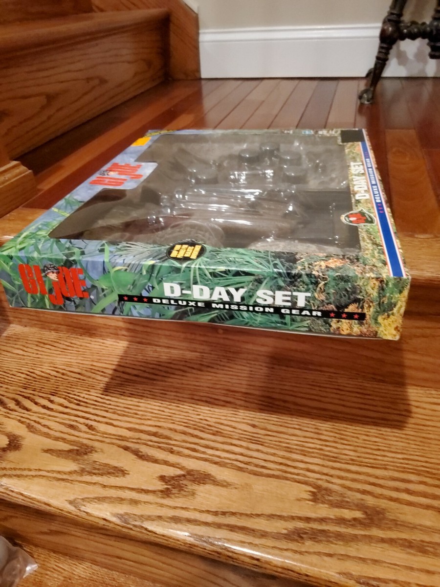 1999 Hasbro GI Joe D-Day Set - Deluxe Mission Gear New | eBay