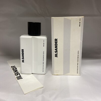 Jil Sander Refreshing Shower  Man III 200 ml for Men Made in West Germany