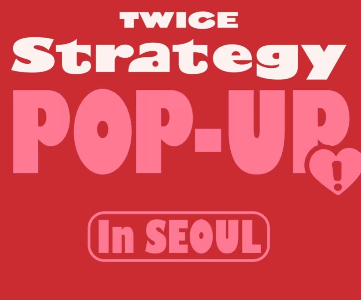TWICE STRATEGY POP-UP In SEOUL OFFICIAL GOODS MD CUSHION KEYRING +