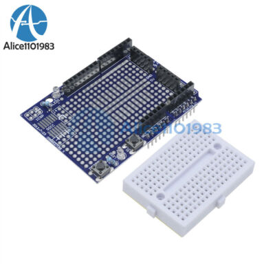 Atmega328P R3   Prototype   Proto  + Mini Breadboard #F6