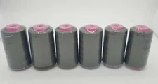 6 Big Spools Army Green Sewing Threads 6000 YARDS / Cone T27 S/2  Great Quality