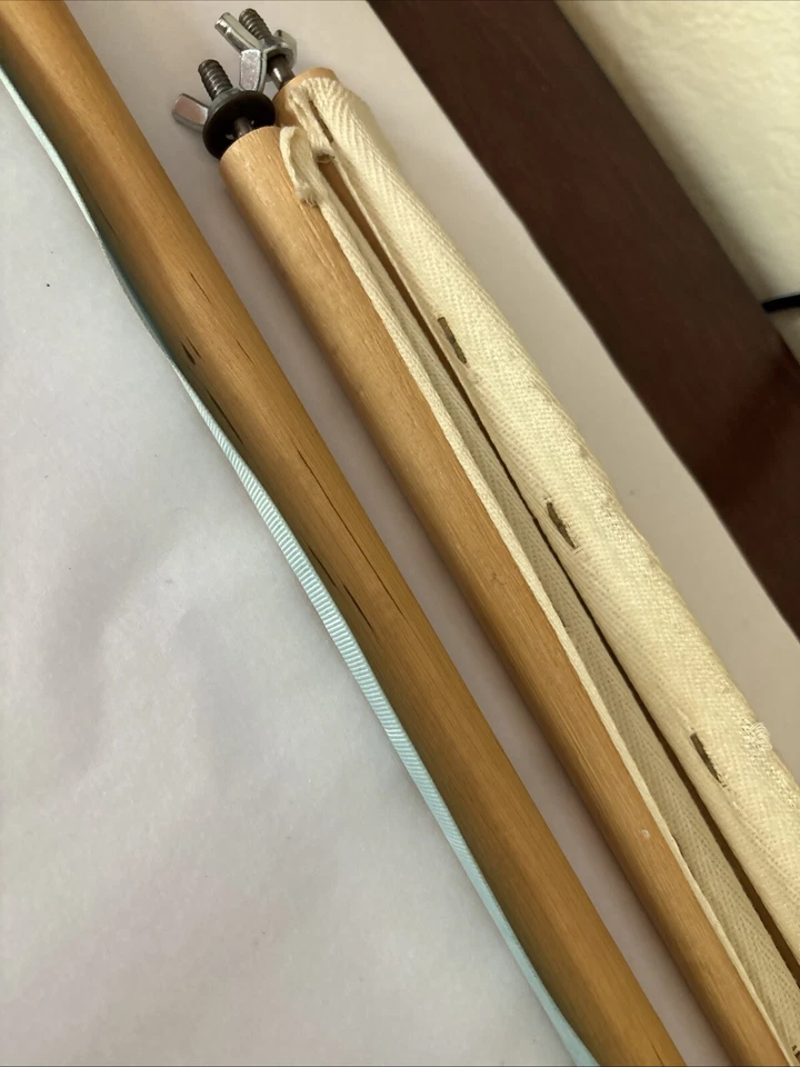 Embroidery Scroll Frame Needlework Cross Stitch Tapestry Set Of 2  17” 18” - Image 2 of 4