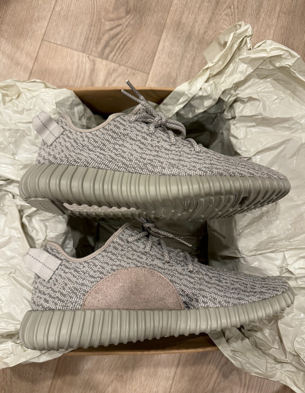 AUTHENTIC Adidas Yeezy Boost 350 Moon Rock 2015 Men’s 10.5 AQ2660 Worn Once image 4
