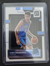 2022-23 Donruss Optic Chet Holmgren Rated Rookie #208 Thunder