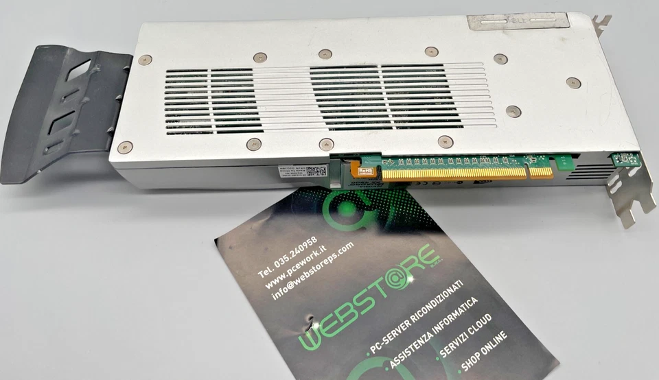 NVIDIA QUADRO FX 4800 1,5GB GDDR3 PCI EXPRESS DISPLAY PORT DVI S-VIDEO GARANZIA - Immagine 2 di 4