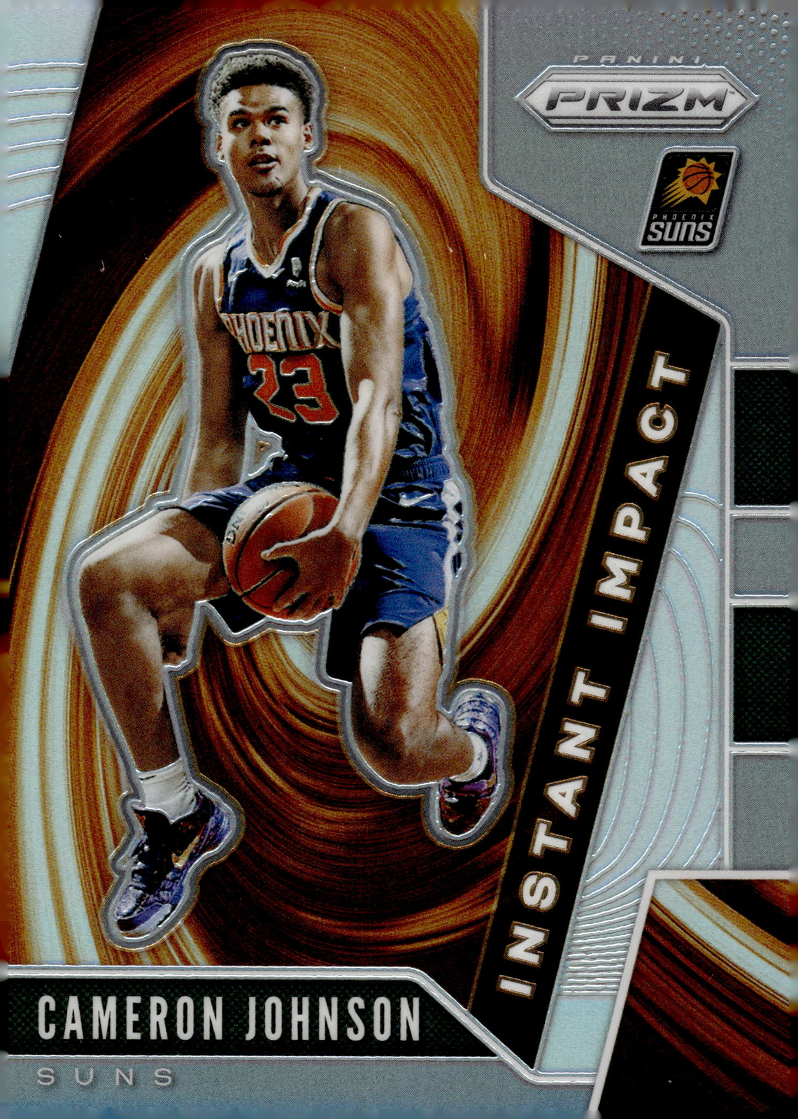 2019-20 Panini Prizm #10 Cameron Johnson Instant Impact Silver