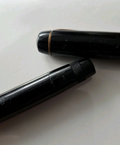 Vintage Kaweco Colleg 550A OF schwarz Kolbenfüllung Füllfederhalter - Bild 3 von 9