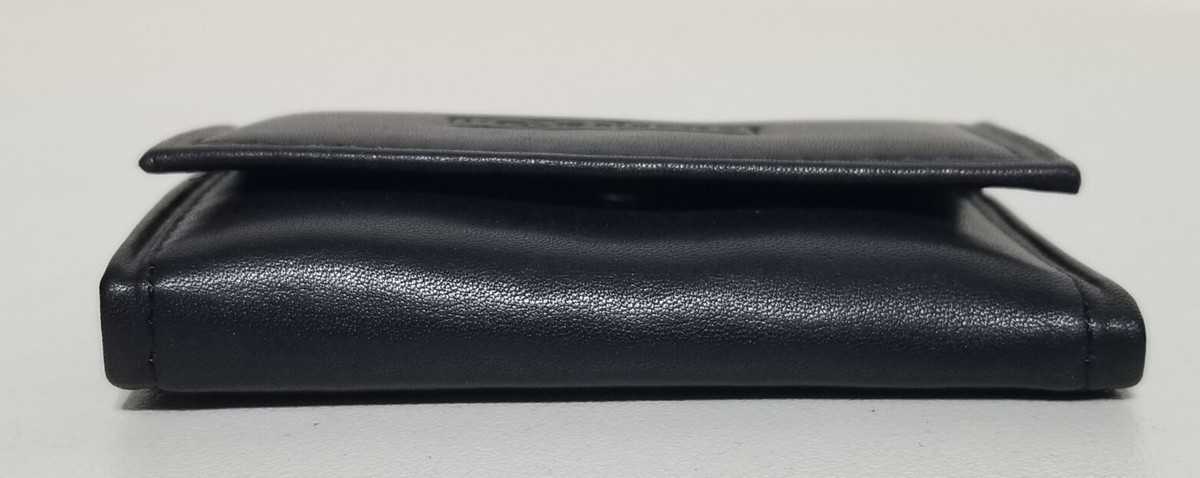 Vintage YSL Yves Saint Laurent Black Leather Key Holder Vintage YSL Yves Saint Laurent Black Leather Key Holder