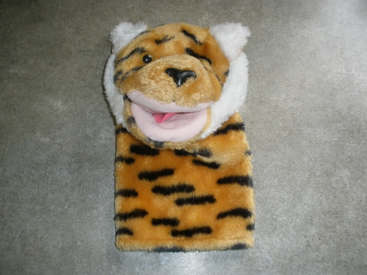 Vintage 1982 Dakin Tiger Plush Hand Puppet (P47) | eBay