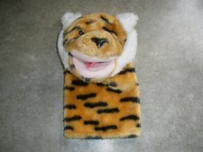 Vintage 1982 Dakin Tiger Plush Hand Puppet P47 