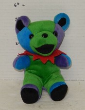 Vintage Liquid Blue Grateful Dead Bear "Franklin" 6" Stuffed Plush Toy Rare VHTF