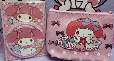 MY MELODY Sanrio Handtasche Handspiegel süß kleines Geschenk Kawaii Paket rosa Sanrio