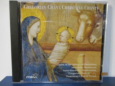 Gregorian Chant - Christmas Chants - Various Artists - CD - MINT cond. - 25-402