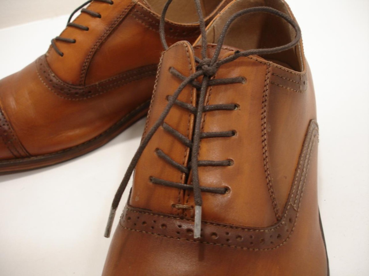 La Milano Lorenzo Tan Leather Shoes Men\'s Size 12 Lorenzo Banfi 626F Calfskin Bit Loafer - Tan  main image 4