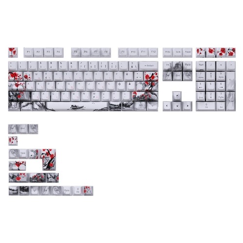 Keycaps 128key Thick 5Sides Sublimations Keycap For Mechanical Keyboards - Picture 15 of 15