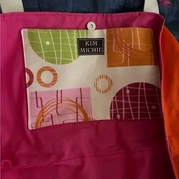 Nuevo Bolso Kim Michie Colorido Yoga y Pilates Naranja/Rosa Foto 4 de 4