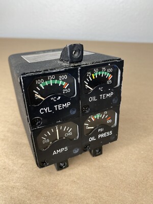 Edo-Aire Beechcraft Gauge Cluster 1U305-007 36-380044-1 (D2190)
