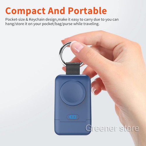 Portable Magnétique Chargeur Bank 1400mAh pour Apple Watch 9/8/7/6/UItra/UItra 2 - Photo 7 sur 22