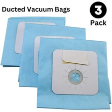 3 x Universal Ducted Vacuum Bags (AussieVac, Premier Clean, Valet, Lux & more)