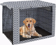 Dog Crate Cover Durable Polyester Pet Kennel Cover Universal Fit for Wire Dog Cr