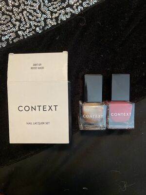 NEW Context Nail Polish Set ~ Don't Cry & Rocket Queen 9 ml Each