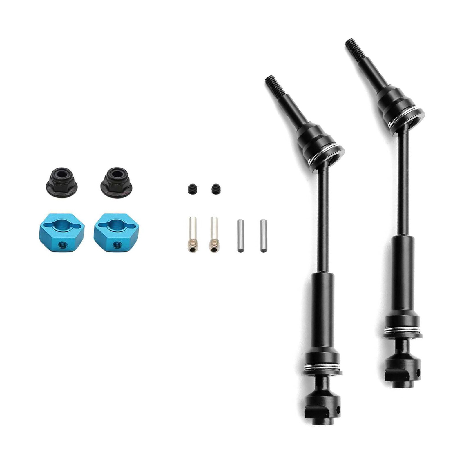 Front/Rear Drive Shaft CVD Set For Hoss/Rustler/Slash/Stampede 4X4 1/10 RC Car