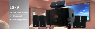 Milan Audio LS-9: Multichannel surround sound