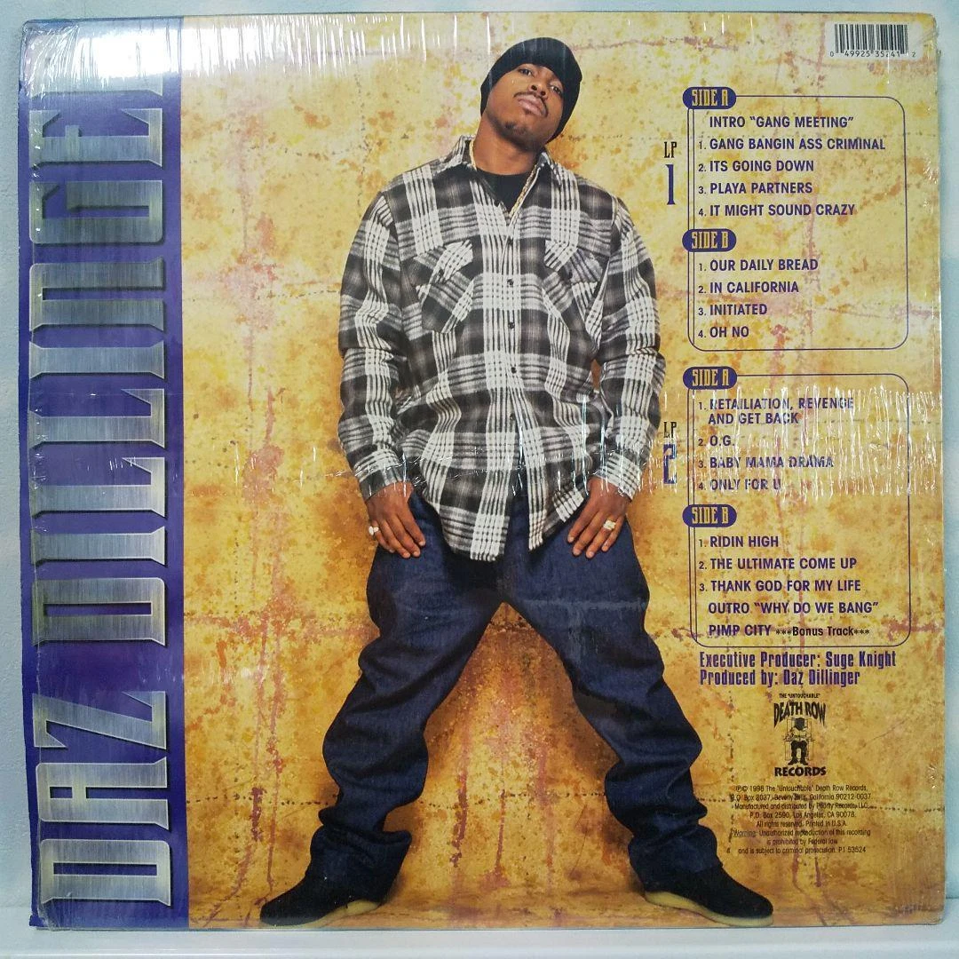 Daz Dillinger Albums Revenge