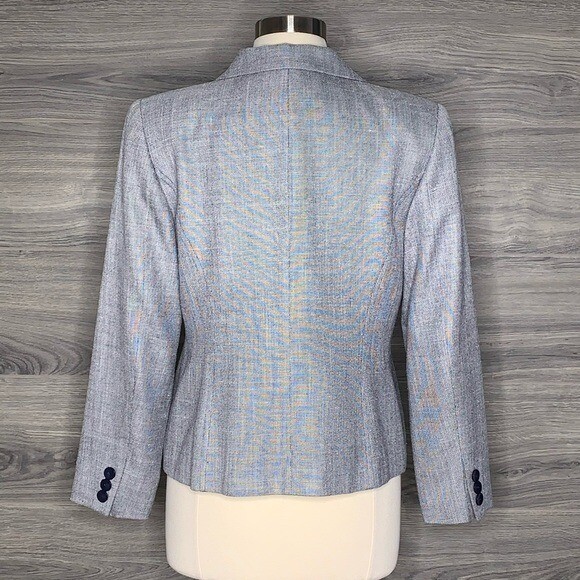 Pendleton Wool Blend Blazer Jacket Size 8 Petite - image 4
