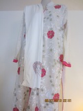 STITCHED SHIRT-GALA DESIGN PUNJABI -SPECIALLY EMBROIDERED GEORGETTE 15-12 