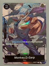 ONE PIECE CARD GAME MONKEY.D.GARP BLACK OP02-115 P-R AA ENGLISH VER 