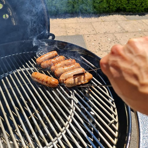 BBQ Tool Set Stainless Steel Outdoor Grill Utensil Cooking Cutlery Kit with Case - Picture 3 of 17