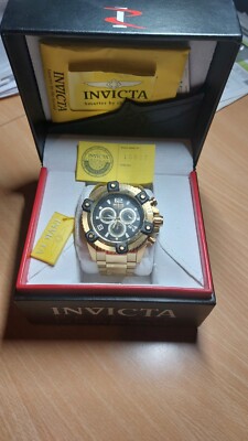Invicta Luxury Reserve Oktane - Schweizer Quarzuhr limitiert 2015 Gröle XL