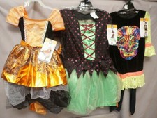 HALLOWEEN KIDS COSTUMES: SPIDER WITCH, SPARKLE WITCH OR NEON SKELETON BRAND NEW