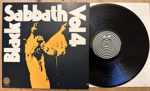 Black Sabbath Vol. 4 - UK 1st Press 1972 Vertigo GF Booklet Swirl Label MINT