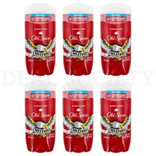 Old Spice Eagle Fangs Aluminum Free Deodorant 3oz Lot of 6 Sticks