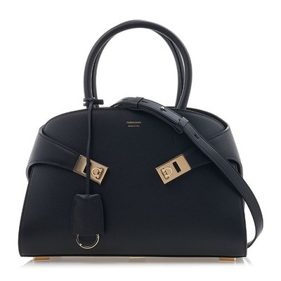 Salvatore Ferragamo Hug Buckle Tote Bag 121051911
