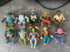 TMNT Teenage Mutant Ninja Turtles Vintage Lot Of 10 Figures!  Playmates!