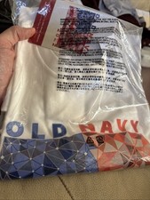 Old Navy 2022 'United States of All' Flag T-Shirt Navy, Small