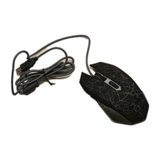 GAMESTART Wired Gaming Mouse LED Optical USB Untested As-Is