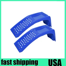 2 X Car Ramp 8000 Lbs Heavy Duty Auto Truck Ramp  Solid Steel Vehicle Ramp