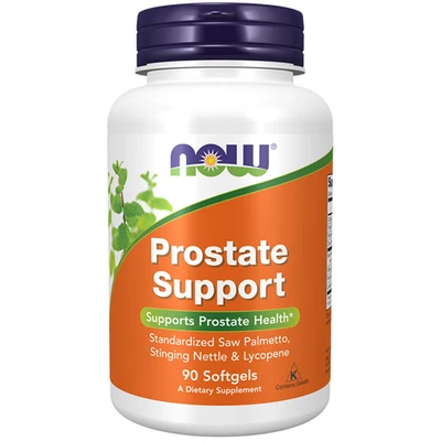 Prostata Unterstützung 90 Softgels Sägepalme, Lycopin, B-6 und Zink Now Foods - Bild 1 von 2