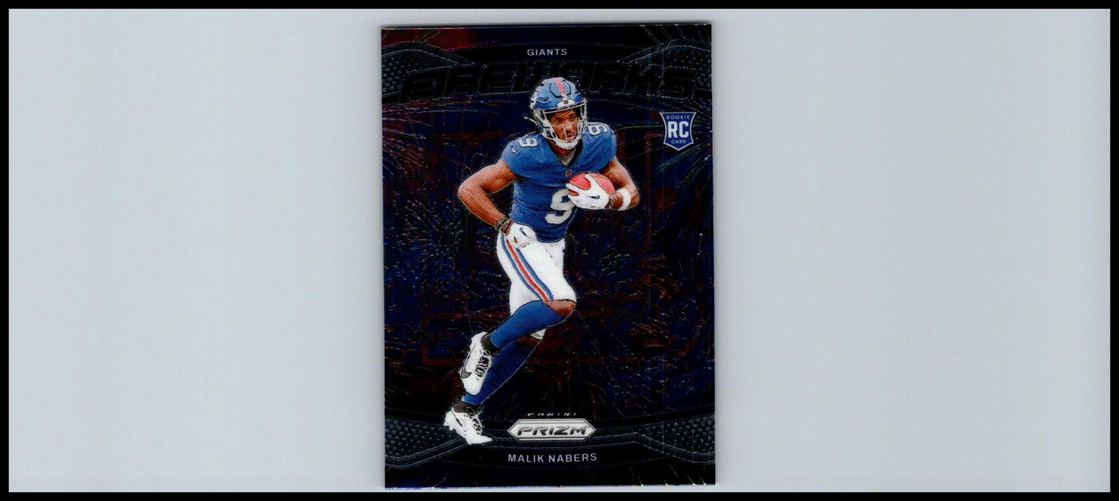 2024 Panini Prizm #21 Malik Nabers Fireworks