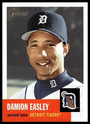 2002 Topps Heritage Damion Easley #185 card
