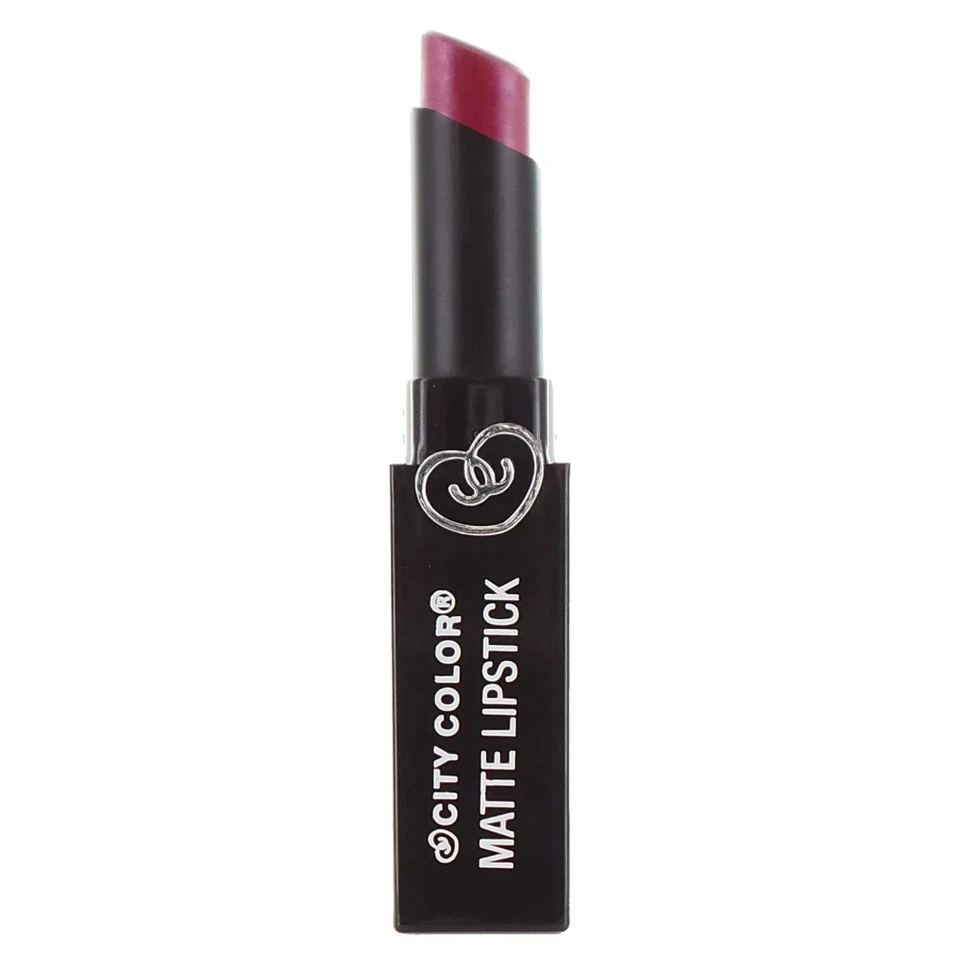 CITY COLOR Matte Lipstick L0050 - Raisin - Image 4 of 4