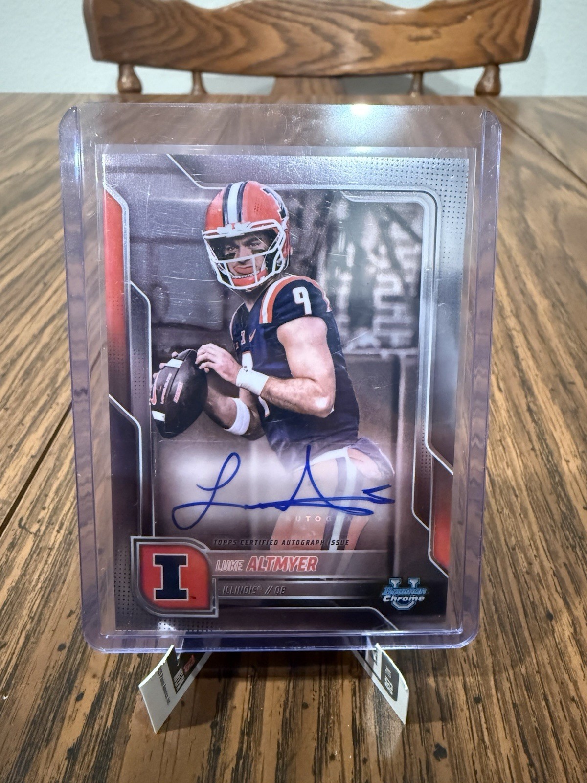 2025 Bowman University Chrome - Prospect Autographs Luke Altmyer #BCA-LA(AU, RC)